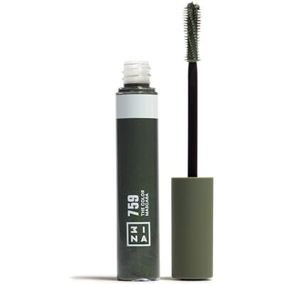 3ina MAKEUP The Color Mascara 759 – groen – groene mascara met plantaardige keratine – kleurrijke mascara voor wimpers – volume en lengte mascara voor gevoelige ogen – veganistisch – dierproefvrij 3ina MAKEUP The Color Mascara 759 – groen – groene mascara met plantaardige keratine – kleurrijke mascara voor wimpers – volume en lengte mascara voor gevoelige ogen – veganistisch – dierproefvrij