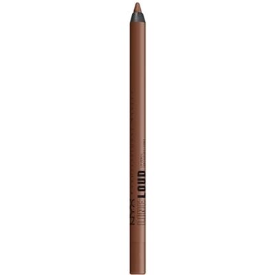 NYX PROFESSIONAL MAKEUP Lippenstift, mat, zonder overdracht, waterbestendig, zonder vlek, lange houdbaarheid, Line Loud, 07 Total Baller NYX PROFESSIONAL MAKEUP Lippenstift, mat, zonder overdracht, waterbestendig, zonder vlek, lange houdbaarheid, Line Loud, 07 Total Baller