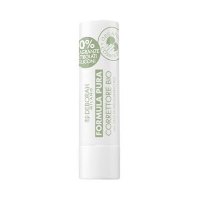 DEBORAH Milano Pure Bio formule, kleurstickcorrector 02, onberispelijke dekking en gladmaken met granaatappelolie, veganistisch en diervriendelijk DEBORAH Milano Pure Bio formule, kleurstickcorrector 02, onberispelijke dekking en gladmaken met granaatappelolie, veganistisch en diervriendelijk