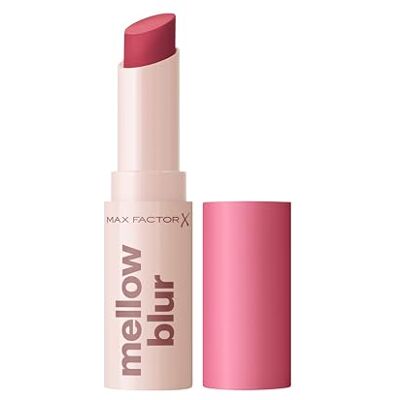 Max Factor 2000 Calorie Mellow Blur, 020 Raspberry Rush, lippenstift, zacht-vervagend, onmiddellijk vervagend effect, voor kussenzachte lippen, in meerdere lagen aan te brengen, 3,5 g Max Factor 2000 Calorie Mellow Blur, 020 Raspberry Rush, lippenstift, zacht-vervagend, onmiddellijk vervagend effect, voor kussenzachte lippen, in meerdere lagen aan te brengen, 3,5 g