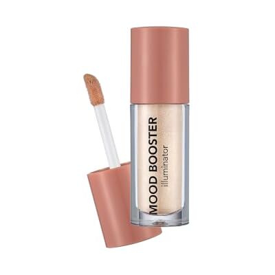 Flormar Mood Booster Illuminator langdurige vloeibare highlighter met romige textuur, natuurlijke glans, vloeibare highlighter voor het mengen met foundation, make-up voor dames, highlighter, nr Flormar Mood Booster Illuminator langdurige vloeibare highlighter met romige textuur, natuurlijke glans, vloeibare highlighter voor het mengen met foundation, make-up voor dames, highlighter, nr