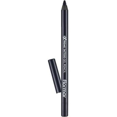 Flormar Extreme Tattoo Gel Pencil Eyeliner Gel Waterproof Tattoo Effect Plum Glitter Potlood Sterk Gepigmenteerd Langdurige oogmake-up voor dames, 004 Intense Blue Flormar Extreme Tattoo Gel Pencil Eyeliner Gel Waterproof Tattoo Effect Plum Glitter Potlood Sterk Gepigmenteerd Langdurige oogmake-up voor dames, 004 Intense Blue