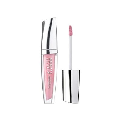 DEBORAH Milano Super Gloss Lipgloss, No.02 Pearly Rose, Lip Gloss Volumegevend en glanzend met hyaluronzuur, geeft zachte, geschuurde en gehydrateerde lippen, 4,5 g DEBORAH Milano Super Gloss Lipgloss, No.02 Pearly Rose, Lip Gloss Volumegevend en glanzend met hyaluronzuur, geeft zachte, geschuurde en gehydrateerde lippen, 4,5 g