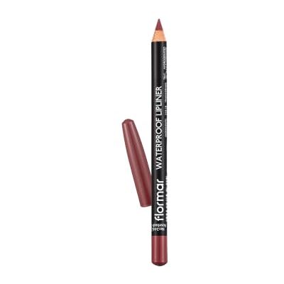 Flormar Waterproof Lipliner – waterdichte lippenstift – lange houdbaarheid en vlekbestendig – natuurlijke definitie voor alle tinten – lippenstift nude, 246 Rosebush Flormar Waterproof Lipliner – waterdichte lippenstift – lange houdbaarheid en vlekbestendig – natuurlijke definitie voor alle tinten – lippenstift nude, 246 Rosebush
