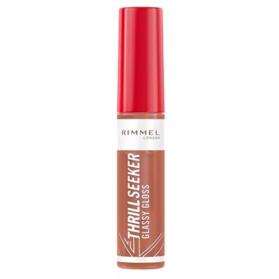 Rimmel Thrill Seeker Glassy Gloss, Sweet Frosting, Gloss, Hydraterend, gezond uitziende lippen, schuine applicator, gelijkmatig gebruik, veganistische formule, 10 ml Rimmel Thrill Seeker Glassy Gloss, Sweet Frosting, Gloss, Hydraterend, gezond uitziende lippen, schuine applicator, gelijkmatig gebruik, veganistische formule, 10 ml