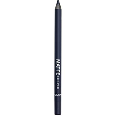 GOSH Matte eyeliner in mysterieus nachtblauw, romige zachte textuur voor eenvoudig aanbrengen hoge dekking, ideaal voor smokey eyes perfect voor mascara veganistisch en geurvrij I 009 Midnight Blue GOSH Matte eyeliner in mysterieus nachtblauw, romige zachte textuur voor eenvoudig aanbrengen hoge dekking, ideaal voor smokey eyes perfect voor mascara veganistisch en geurvrij I 009 Midnight Blue