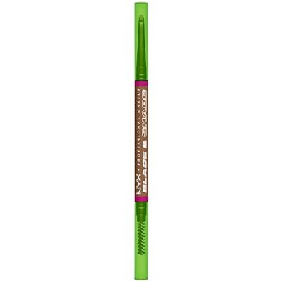 NYX PROFESSIONAL MAKEUP Blade & Shade Wenkbrauwstift, ultranauwkeurig, nano-blading-effect en natuurlijke kleur, langdurig, blond 02 NYX PROFESSIONAL MAKEUP Blade & Shade Wenkbrauwstift, ultranauwkeurig, nano-blading-effect en natuurlijke kleur, langdurig, blond 02
