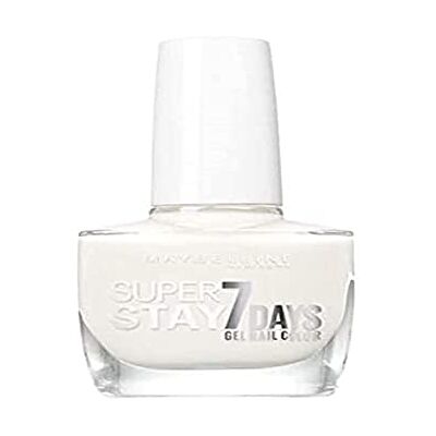 Maybelline New York Professionele nagellak, geltechnologie, Super Stay 7 Days, kleur: Zuiver wit (71) Maybelline New York Professionele nagellak, geltechnologie, Super Stay 7 Days, kleur: Zuiver wit (71)