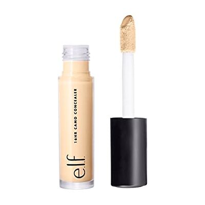 e.l.f. 16HR Camo Concealer, volledige dekking, intensieve pigmenten, matte afwerking, Fair Warm, 6 ml e.l.f. 16HR Camo Concealer, volledige dekking, intensieve pigmenten, matte afwerking, Fair Warm, 6 ml