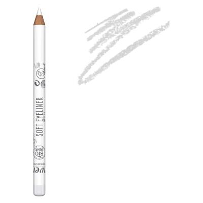 lavera Soft Eyeliner – White 06 – oogpotlood – natuurlijke cosmetica – veganistisch – zonder siliconen – biologische jojoba-olie & biologische zonnebloemolie – 1,14 g lavera Soft Eyeliner – White 06 – oogpotlood – natuurlijke cosmetica – veganistisch – zonder siliconen – biologische jojoba-olie & biologische zonnebloemolie – 1,14 g