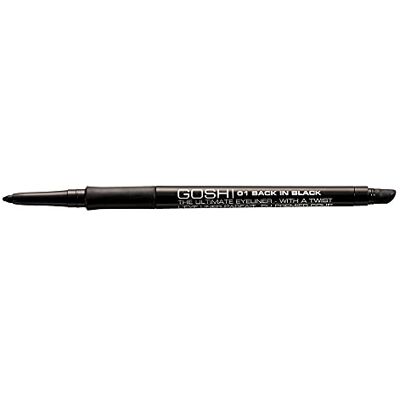 GOSH COPENHAGEN The Ultimate Eyeliner met een twist 01 achterkant in zwart GOSH COPENHAGEN The Ultimate Eyeliner met een twist 01 achterkant in zwart