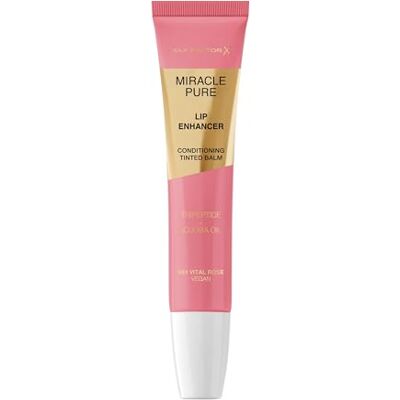 Max Factor Miracle Pure Lip Enhancer Jojoba-olie No.040 Vital Rose hydraterende lippenbalsem, 12 ml Max Factor Miracle Pure Lip Enhancer Jojoba-olie No.040 Vital Rose hydraterende lippenbalsem, 12 ml