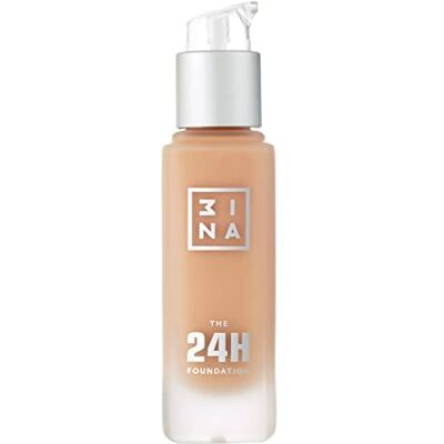 3ina MAKEUP The 24h Foundation 603 – ultra heldere blonde foundation met neutrale ondertint – dekkende foundation imperfecties – waterdichte en hydraterende foundation – veganistisch – dierproefvrij 3ina MAKEUP The 24h Foundation 603 – ultra heldere blonde foundation met neutrale ondertint – dekkende foundation imperfecties – waterdichte en hydraterende foundation – veganistisch – dierproefvrij
