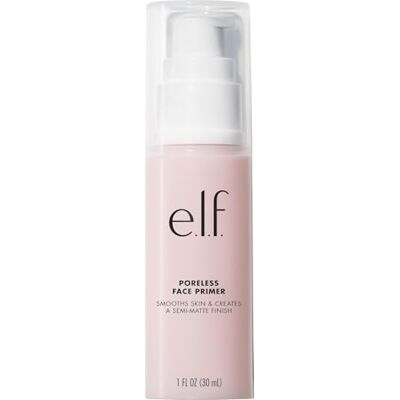 e.l.f. Poreless Face Primer, Skin-Perfecting, Lightweight & Long Lasting, Smooths & Preps to Create A Flawless Base, verrijkt met Tea Tree, 1 oz e.l.f. Poreless Face Primer, Skin-Perfecting, Lightweight & Long Lasting, Smooths & Preps to Create A Flawless Base, verrijkt met Tea Tree, 1 oz