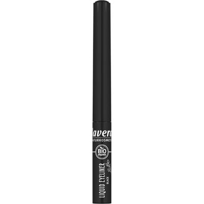 lavera Zwarte vloeibare eyeliner 01 eyeliner met bloemextracten en biologische oliën met nauwkeurige vilten applicator creëert een expressieve look langdurig veganistisch biologisch (1 x lavera Zwarte vloeibare eyeliner 01 eyeliner met bloemextracten en biologische oliën met nauwkeurige vilten applicator creëert een expressieve look langdurig veganistisch biologisch (1 x