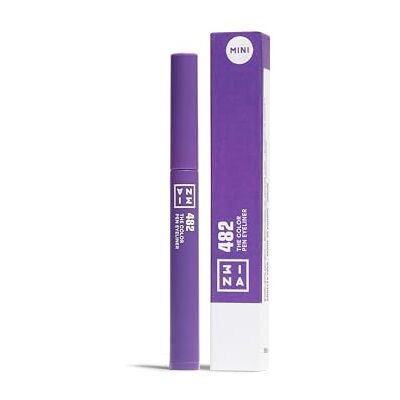 3ina MAKEUP The Color Pen Eyeliner 482 (mini) – paars – eyeliner, violet, 10 uur, lange houdbaarheid – eyeliner, kleurstift, vloeibaar, mat, hoge pigmentatie, reisformaat, veganistisch – 3ina MAKEUP The Color Pen Eyeliner 482 (mini) – paars – eyeliner, violet, 10 uur, lange houdbaarheid – eyeliner, kleurstift, vloeibaar, mat, hoge pigmentatie, reisformaat, veganistisch –