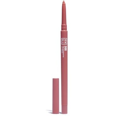 3ina MAKEUP The Automatic Lip Pencil 308 – lichtnude roze – lippenpotlood licht nude roze lang intrekbaar – waterproof lipliner met puntenslijper – veganistisch – dierproefvrij 3ina MAKEUP The Automatic Lip Pencil 308 – lichtnude roze – lippenpotlood licht nude roze lang intrekbaar – waterproof lipliner met puntenslijper – veganistisch – dierproefvrij
