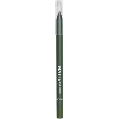 GOSH Matte eyeliner in intens zwart, romige en zachte textuur voor eenvoudig gebruik, hoge dekking, ideaal voor rokerige ogen, perfect voor mascara, veganistisch en parfumvrij GOSH Matte eyeliner in intens zwart, romige en zachte textuur voor eenvoudig gebruik, hoge dekking, ideaal voor rokerige ogen, perfect voor mascara, veganistisch en parfumvrij