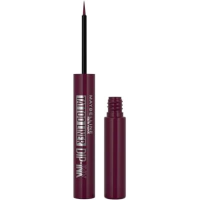 Maybelline New York Tattoo Liner Dip-Ink 103 Burgundy Boost Liquid Eyeliner tot 24 uur* Langdurig 3,5 ml Maybelline New York Tattoo Liner Dip-Ink 103 Burgundy Boost Liquid Eyeliner tot 24 uur* Langdurig 3,5 ml