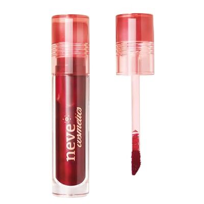 Neve Cosmetics Ruby Juice lip tint, licht als water resistent als inkt "Tomato Neve Cosmetics Ruby Juice lip tint, licht als water resistent als inkt "Tomato