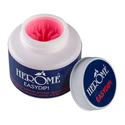 Herome Bain Nagellakverwijderaar – zonder aceton – verwijdert katoenvrije nagellak (Easy Dip) – 60 ml. Herome Bain Nagellakverwijderaar – zonder aceton – verwijdert katoenvrije nagellak (Easy Dip) – 60 ml.