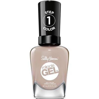 Sally Hansen Miracle Gel Nagellak voor thuis, Mocha Me Crazy Nuances Nudes, 14,7 ml Sally Hansen Miracle Gel Nagellak voor thuis, Mocha Me Crazy Nuances Nudes, 14,7 ml