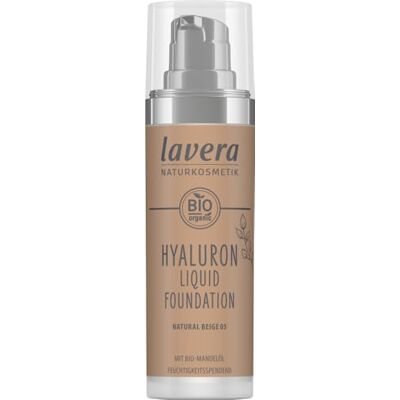 lavera Hyaluron Liquid Foundation Natural Beige 05 Fonds de teint Cosmétiques naturels végan sans silicones Acide hyaluronique naturel 30ml lavera Hyaluron Liquid Foundation Natural Beige 05 Fonds de teint Cosmétiques naturels végan sans silicones Acide hyaluronique naturel 30ml