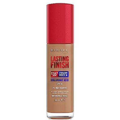Rimmel Lasting Finish Hydration Boost Spf20 400-Natural Beige, 30 ml Rimmel Lasting Finish Hydration Boost Spf20 400-Natural Beige, 30 ml