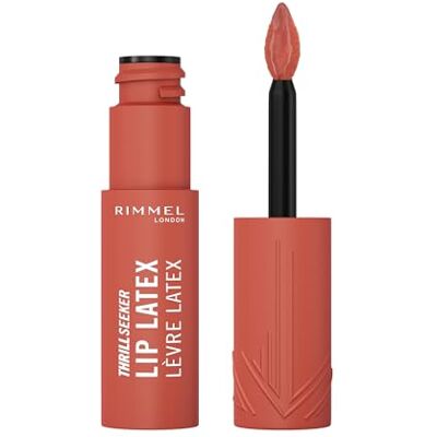 Rimmel Thrill Seeker Lip Latex Brillo de Labios #200 Zo Peachy, 6 ml Rimmel Thrill Seeker Lip Latex Brillo de Labios #200 Zo Peachy, 6 ml