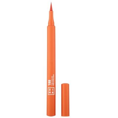 3ina MAKEUP The Color Pen Eyeliner 188 – oranje – eyeliner oranje 10 uur lang houdbaar – matte vloeibare kleur met ultra-nauwkeurige punt – hoge pigmentatie – veganistisch – dierproefvrij 3ina MAKEUP The Color Pen Eyeliner 188 – oranje – eyeliner oranje 10 uur lang houdbaar – matte vloeibare kleur met ultra-nauwkeurige punt – hoge pigmentatie – veganistisch – dierproefvrij
