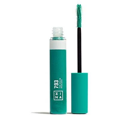 3ina MAKEUP The Color Mascara 793 – turquoise – mascara met plantaardige keratine – kleurrijke mascara voor wimpers – volume en lengte mascara voor gevoelige ogen – veganistisch – dierproefvrij 3ina MAKEUP The Color Mascara 793 – turquoise – mascara met plantaardige keratine – kleurrijke mascara voor wimpers – volume en lengte mascara voor gevoelige ogen – veganistisch – dierproefvrij