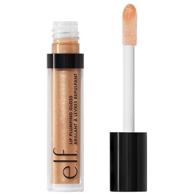 e.l.f. Lip Plumping Gloss: lichte en glanzende lip; hydrateert en maakt de lippen voller dankzij vitamine E, veganistisch en dierproefvrij, Champagne Glam, 2,7 ml. e.l.f. Lip Plumping Gloss: lichte en glanzende lip; hydrateert en maakt de lippen voller dankzij vitamine E, veganistisch en dierproefvrij, Champagne Glam, 2,7 ml.