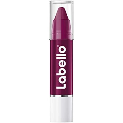 Labello Lips2Kiss Color Lip Balm Black Cherry (3g), lippenverzorging met intensieve kleur, lippenstift met echte verzorging, bier Labello Lips2Kiss Color Lip Balm Black Cherry (3g), lippenverzorging met intensieve kleur, lippenstift met echte verzorging, bier