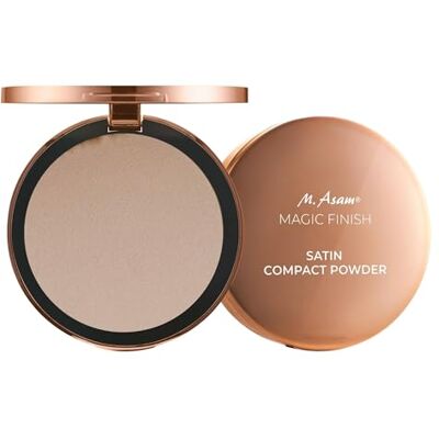 M. Asam MAGIC FINISH Satin Compact Powder Ivory (9 g) zijdezacht poeder met vitamine E en hyaluronzuur, perfecte afwerking, talkvrij, veganistisch, ideaal voor contour en make-up M. Asam MAGIC FINISH Satin Compact Powder Ivory (9 g) zijdezacht poeder met vitamine E en hyaluronzuur, perfecte afwerking, talkvrij, veganistisch, ideaal voor contour en make-up