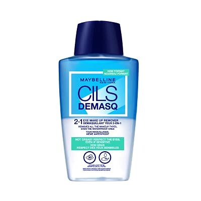 Maybelline New York Wimpers Demasq Bi-Fase Ogen Make-up Remover, 150 ml Maybelline New York Wimpers Demasq Bi-Fase Ogen Make-up Remover, 150 ml
