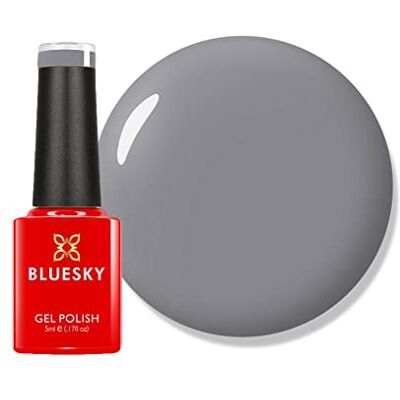 BLUESKY Gelnagellak, middelgrijs QXG546, duurzaam, splinterbestendig, 5 ml (vereist drogen onder uv-ledlamp) BLUESKY Gelnagellak, middelgrijs QXG546, duurzaam, splinterbestendig, 5 ml (vereist drogen onder uv-ledlamp)