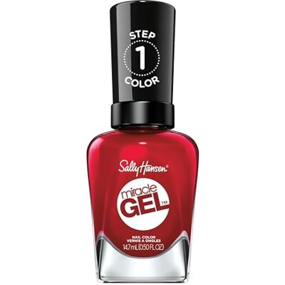 Sally Hansen Miracle Gel Nagellak 680 Rhapsody Red Sally Hansen Miracle Gel Nagellak 680 Rhapsody Red