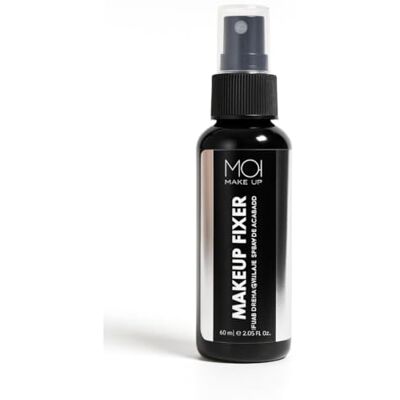 MOI MOISES CAMPO MAKEUP Fixer langdurige make-up fixeerspray, 0% siliconen, 0% parabenen, zonder geur, 60 ml M·O·I MAKEUP MOI MOISES CAMPO MAKEUP Fixer langdurige make-up fixeerspray, 0% siliconen, 0% parabenen, zonder geur, 60 ml M·O·I MAKEUP