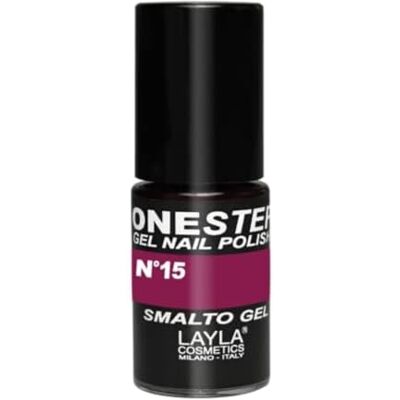 LAYLA Cosmetics Milano One Step Gel Nagellak, Blueberry 5 ml LAYLA Cosmetics Milano One Step Gel Nagellak, Blueberry 5 ml