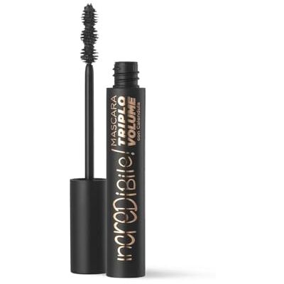 Bottega Verde Ongelooflijke mascara, 13 ml, met calendula-extract, mascara met drie volume, volume, zwarte kleur, veganistische formule, oogheelkundig geteste formule Bottega Verde Ongelooflijke mascara, 13 ml, met calendula-extract, mascara met drie volume, volume, zwarte kleur, veganistische formule, oogheelkundig geteste formule