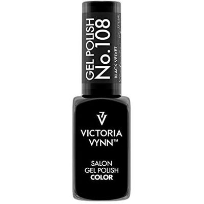 VICTORIA VYNN Black Velvet Gel Polish 108 8 ml VICTORIA VYNN Black Velvet Gel Polish 108 8 ml