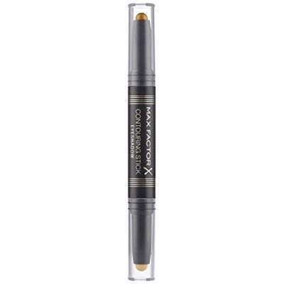 Max Factor Contouring Stick Eyeshadow Pink Gold & Bronze Moon Oogschaduwpotlood met twee glinsterende tinten voor een geslaagde look met romige textuur Max Factor Contouring Stick Eyeshadow Pink Gold & Bronze Moon Oogschaduwpotlood met twee glinsterende tinten voor een geslaagde look met romige textuur