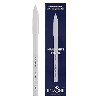 Herome Nagelwitpotlood -Nail White Pencil Parelwitte Nagelranden in een handomdraai een perfecte French Manicure Herome Nagelwitpotlood -Nail White Pencil Parelwitte Nagelranden in een handomdraai een perfecte French Manicure