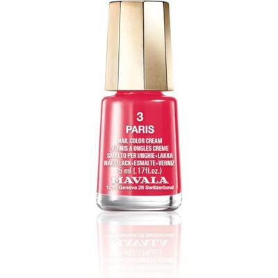 MAVALA Mini Color Nagellak, Crème, 5 ml, Kleur 3: Parijs MAVALA Mini Color Nagellak, Crème, 5 ml, Kleur 3: Parijs