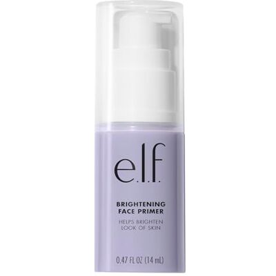 e.l.f. Brightening Lavender Face Primer, Face Makeup Primer For Neutralizing Uneven Huidtinten & Brightening Complexion, Vegan & Cruelty-Free e.l.f. Brightening Lavender Face Primer, Face Makeup Primer For Neutralizing Uneven Huidtinten & Brightening Complexion, Vegan & Cruelty-Free