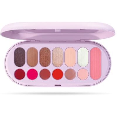 Pupa Make My Day Pocket Blush palet, lippenstift, gloss en oogschaduw, 13-delig voor make-up, ogen en lippen, perfect voor thuis of op reis, verkrijgbaar in 3 varianten Pupa Make My Day Pocket Blush palet, lippenstift, gloss en oogschaduw, 13-delig voor make-up, ogen en lippen, perfect voor thuis of op reis, verkrijgbaar in 3 varianten