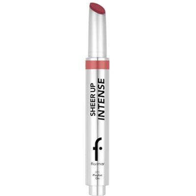 Flormar Sheer Up Intense Click-Up hydraterende lippenstift met kleur, lichte romige textuur voor glanzende lippen en Click Stick applicatie, 2,3 g, 005 Playlist On Flormar Sheer Up Intense Click-Up hydraterende lippenstift met kleur, lichte romige textuur voor glanzende lippen en Click Stick applicatie, 2,3 g, 005 Playlist On