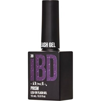 IBD Flash Gel Prism 15 ml Gemaakt in de VS Reflecterende led-/uv-nagellak met glitter voor duurzame manicure en fonkelende nagels IBD Flash Gel Prism 15 ml Gemaakt in de VS Reflecterende led-/uv-nagellak met glitter voor duurzame manicure en fonkelende nagels