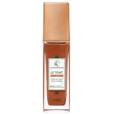 La Provençale Le Foundation Light Care 97% ingrediënten van natuurlijke oorsprong Gemiddelde dekking Alle huidtypes Met biologische olijfolie BOB Provence Kleur: 50 Bruin 30 ml La Provençale Le Foundation Light Care 97% ingrediënten van natuurlijke oorsprong Gemiddelde dekking Alle huidtypes Met biologische olijfolie BOB Provence Kleur: 50 Bruin 30 ml