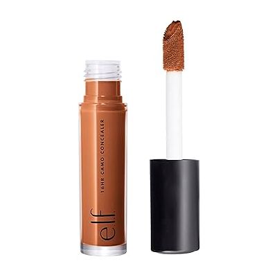 e.l.f. 16HR Camo Concealer, volledige dekking, intense pigmenten, matte afwerking, Cinnamon tint, 6 ml e.l.f. 16HR Camo Concealer, volledige dekking, intense pigmenten, matte afwerking, Cinnamon tint, 6 ml